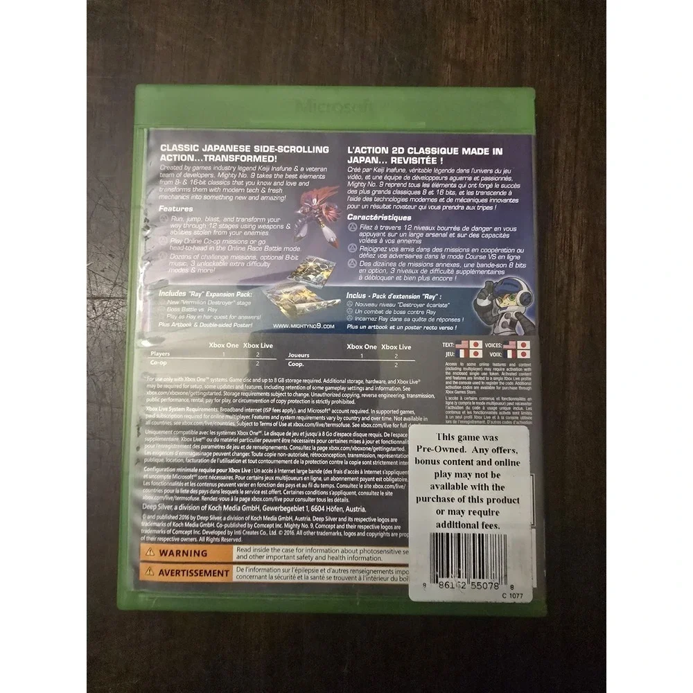 Mighty No. 9 Xbox One Game Complete Edition‎ - TESTED